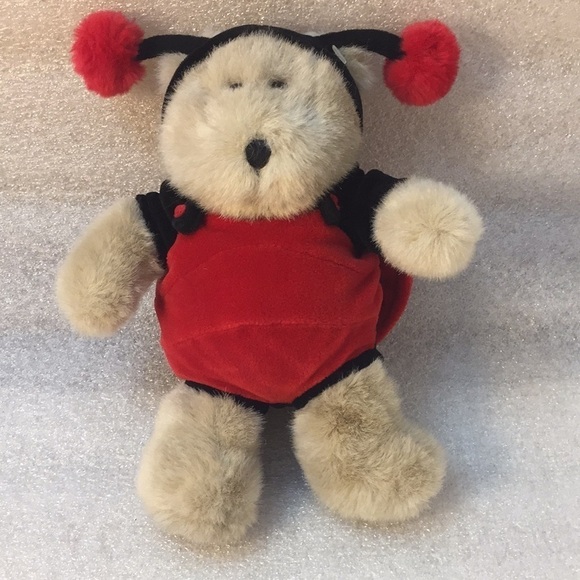 Starbucks Bearista 2001 BEAR ladybug plush. Spring garden gardening - Picture 2 of 12